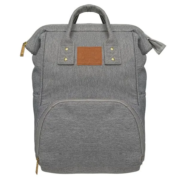Mochila Maternidade Griff Baby 3077 Cinza