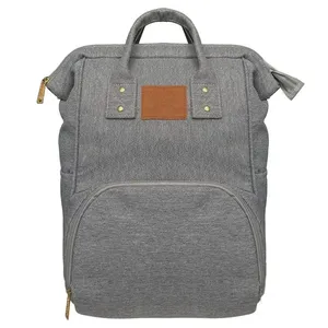 Mochila Maternidade Griff Baby 3077 Cinza