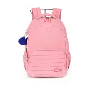 Mochila de Costas Luxcel Stitch Comp Laptop Salmão Único