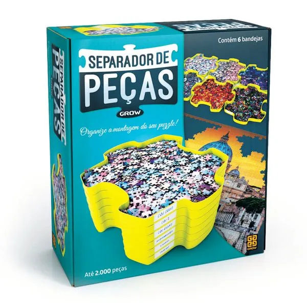 Separador De Peças Para Puzzle Grow 02530
