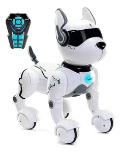 Cão Cachorro Robô Interativo 25 CM Smart Pet Mascote Multifuncional Com Controle Remoto – Candide