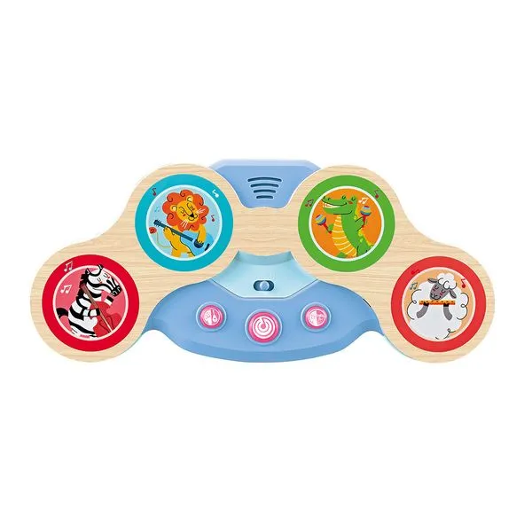 Brinquedo Musical - Bateria Touch - Azul - Cardoso