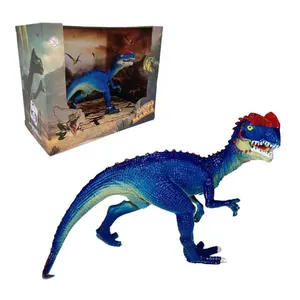 Dinossauro Dilophosaurus Realista DinoMania 15cm Pica-Pau