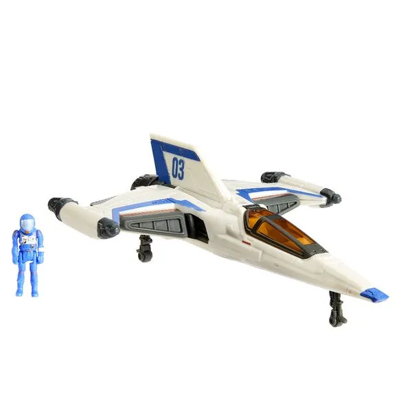 Veículo Espacial e Boneco Articulado - Disney - Buzz Lightyear - Nave e Piloto - Branco - Mattel