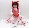 Boneca Bebê Reborn Silicone 48cm Carla Girafa
