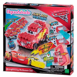 Conjunto Aquabeads - Disney - Pixar - Carros 3 - Epoch