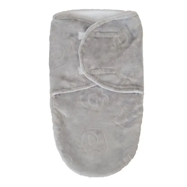 Saco De Dormir Baby Super Soft Cinza Buba Único