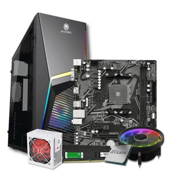 PC Gamer Ryzen 3 3200G 8GB DDR4 240GB Completo Vídeo integrado