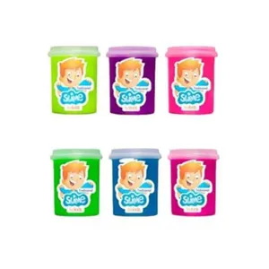Pote de Slime - Tradicional - Modelos Sortidos - Pote Unitário - Arcom
