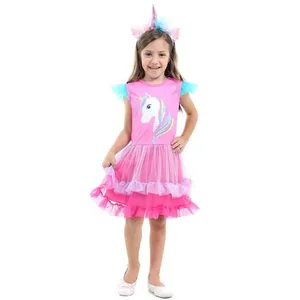 Fantasia Infantil - Unicórnio - Vestido Luxo - Sulamericana - G