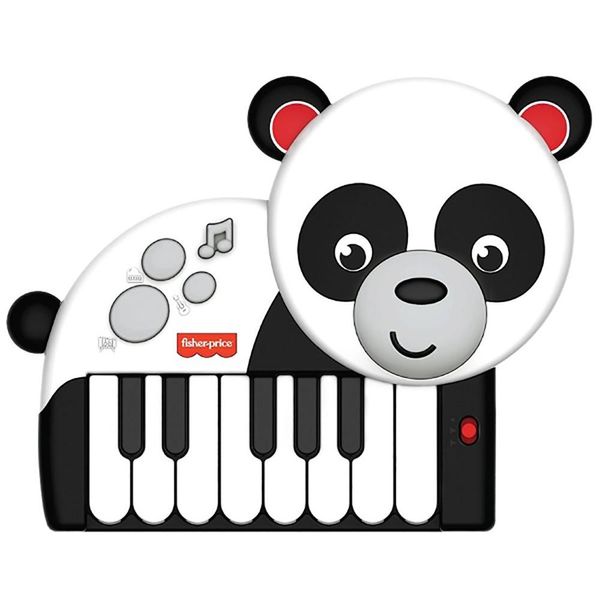 Teclado Panda Fisher Price Fun Preto Único