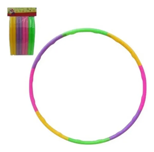 Bambolê Desmontável Arco Infantil 67,5cm Colorido Montável Colorido
