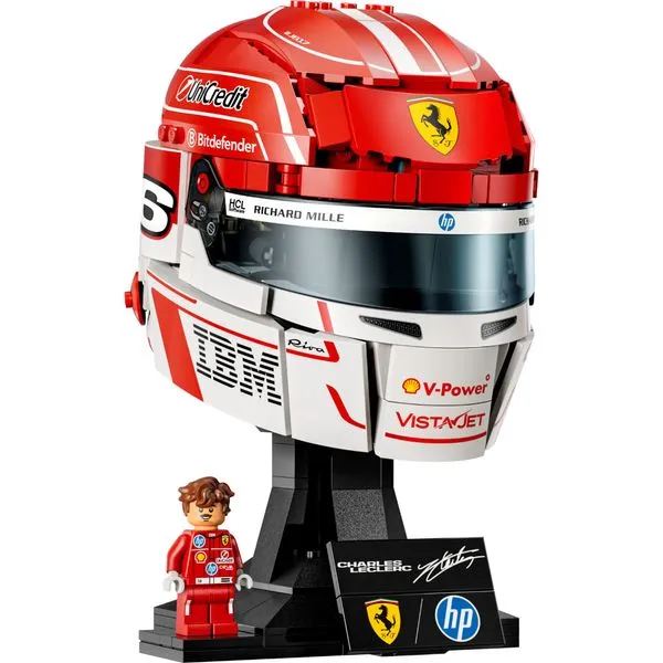 LEGO® Editions - Capacete Scuderia Ferrari HP Charles Leclerc