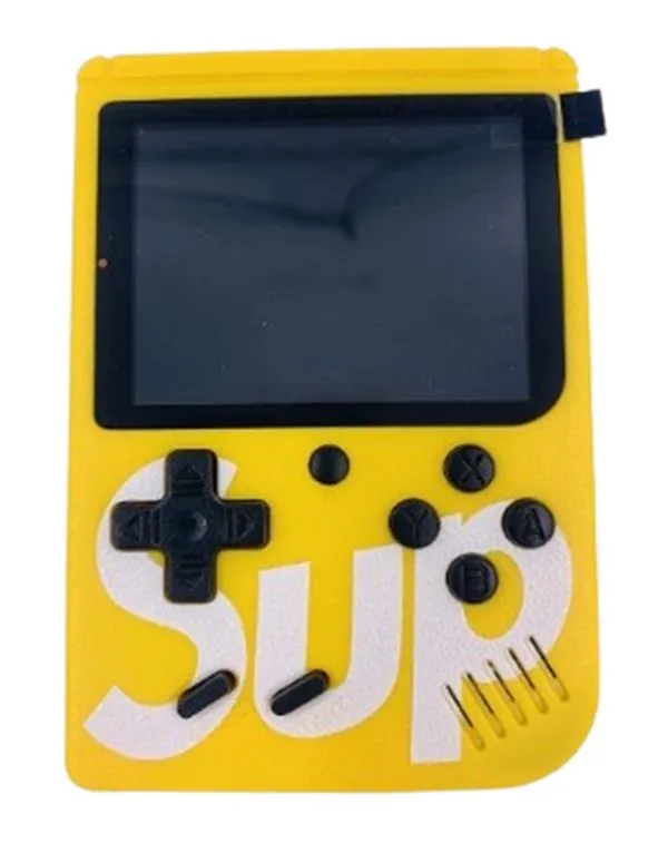Console Vídeo Game Portátil Sup 400 Jogos Amarelo