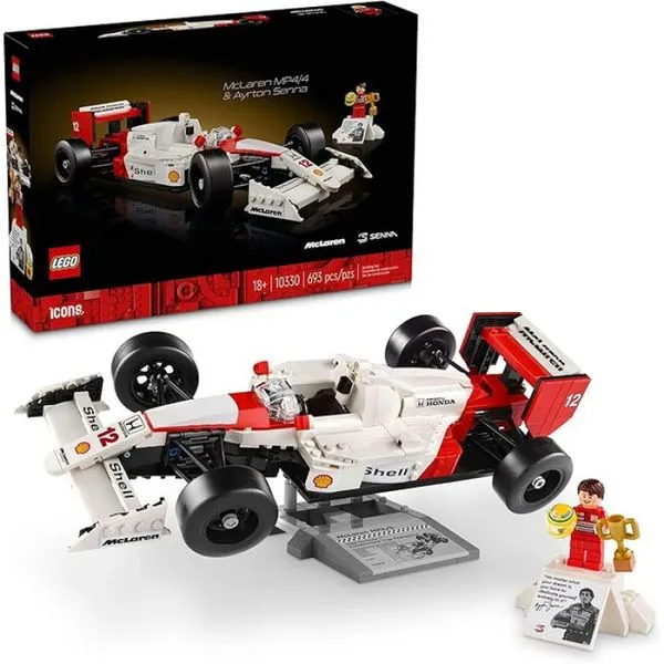 MCLAREN AYRTON SENNA MP4/4 - LEGO ICONS