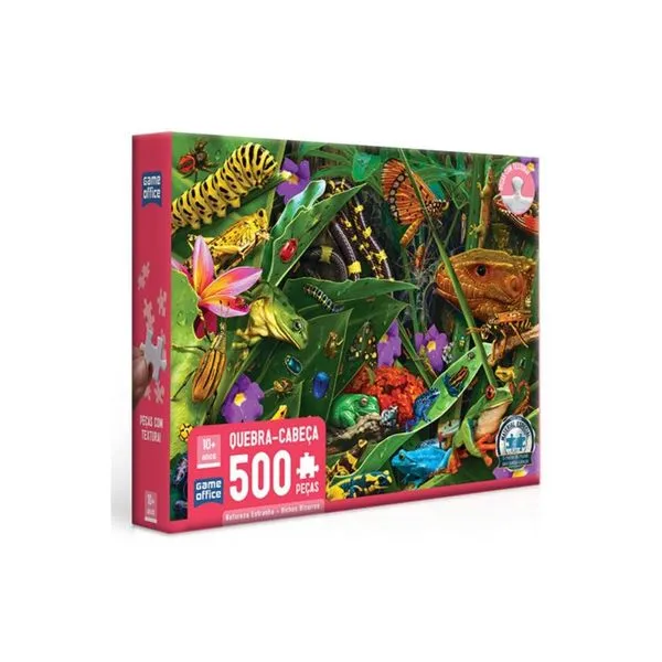 Quebra-cabeça – 500 peças - Animais Bizarros