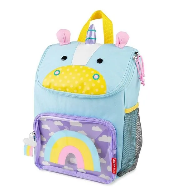 Mochila Escolar Skip Hop Zoo Unicórnio Azul Único