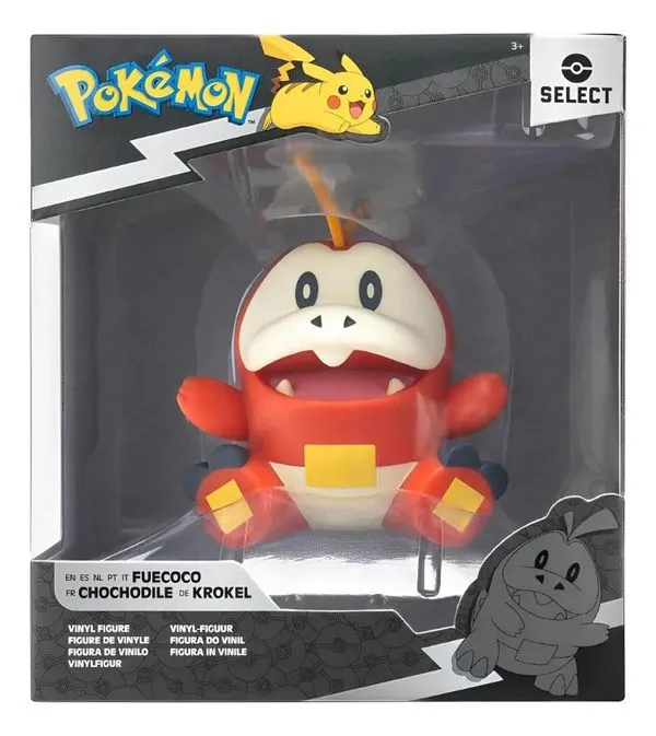 Boneco Pokémon Fuecoco Vinil Select Sunny - 3426