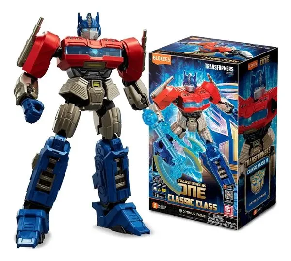 Transformers One Blokees Optimus Prime Classic Class Model Kit Articulado