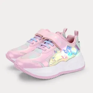 Tênis Infantil de Rodinhas Bibi Skatenis Light 2.0 Rosa 35