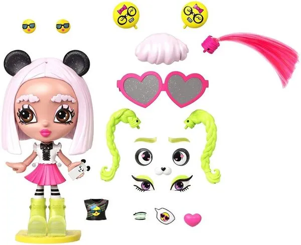 Boneca Com Acessórios Lotta Looks Deluxe Panda Cool - Mattel