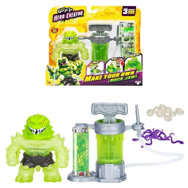 Conjunto de Figura e Acessórios - Goo Jit Zu - Hero Creator - Sunny