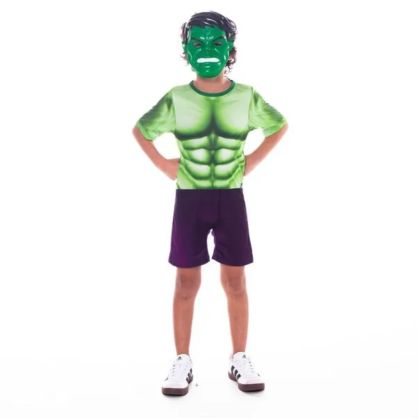 Fantasia Básica - Hulk - Tam G - Novabrink