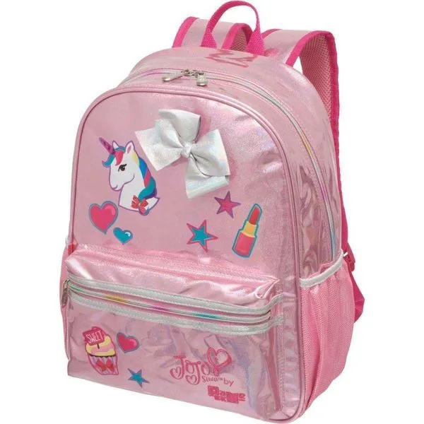 Mochila Escolar Jojo Siwa Shine Grande Pacific Rosa Único