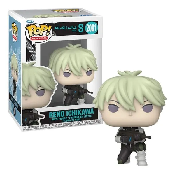 Funko Pop Animation Kaiju No 8 Reno Ichikawa #2081 Boneco Colecionável