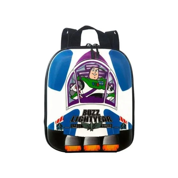 Mochila Pequena Maxtoy Toy Story Buzz Nave Verde Único