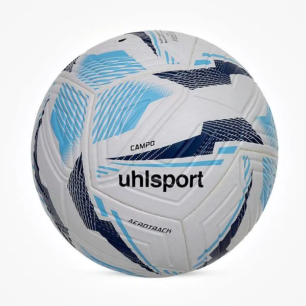 Bola de Futebol - Campo - Uhlsport Aerotrack - Branco e Azul