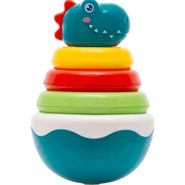Brinquedo Educativo Buba Dino Teimoso Colorido Único
