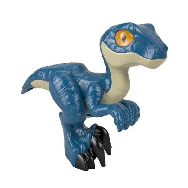 Boneco Imaginext Jurassic World Mattel Azul Único