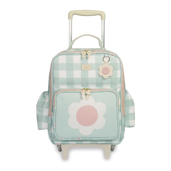 Mochila de Rodinhas MasterBag Margarida Menta Único