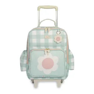 Mochila de Rodinhas MasterBag Margarida Menta Único