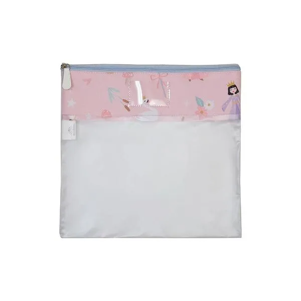 Saquinho Organizador Masterbag Kids Princesas Rosa Único