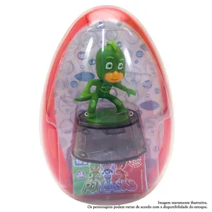 Ovo com Doces e Figura Sortidas - PJ Masks - Big Toy - DTC