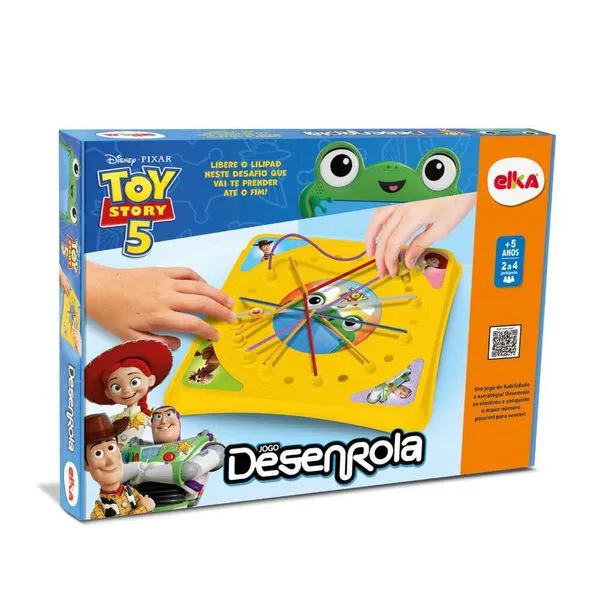 Jogo De Ação - Desenrola - Disney - Pixar - Toy Story 5 - Elka