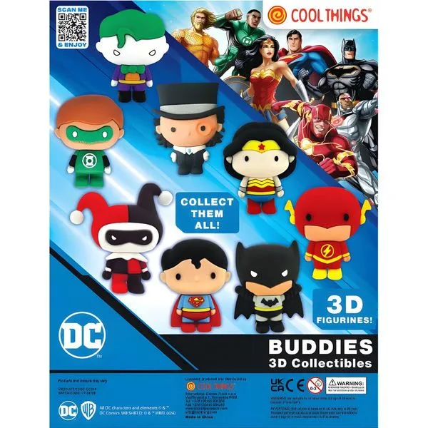 MINIATURA SURPRESA LIGA DA JUSTICA (DC018) - BBR TOYS