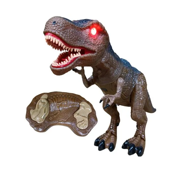 Brinquedo Infantil Dino Controle Remoto Luz Infra e Som