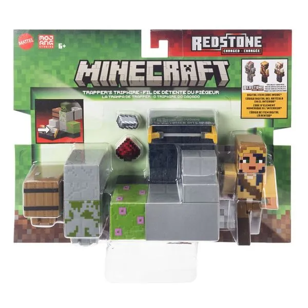 MINECRAFT REDSTONE CHARGED - O TRIPWIRE DO CAÇADOR - MATTEL