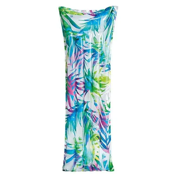 Colchão Inflável Piscina Praia Esteira Fashion - Intex Folhas