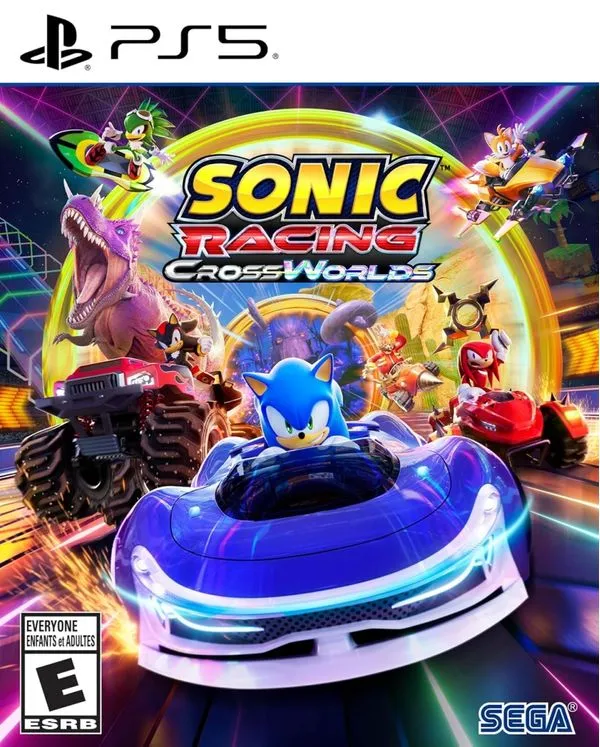 Sonic Racing CrossWorlds Launch Edition PS5 Midia Fisica