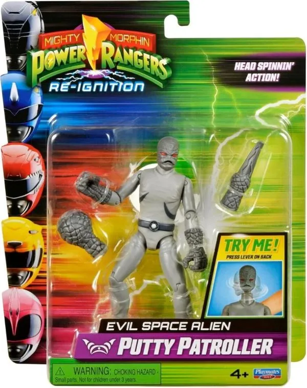 Boneco Putty Patroller Power Ranger Re-Igition Sunny - 5180