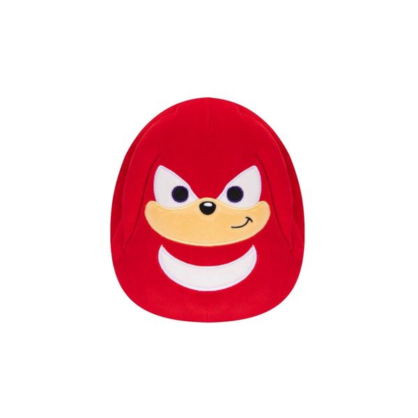 Pelúcia Squishmallows Knuckles Vermelho 20cm Oficial Sonic the Hedgehog – Original e Macio