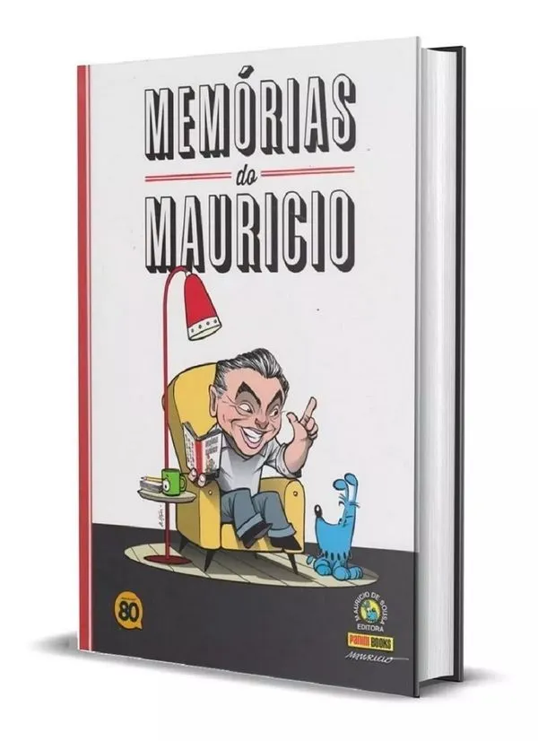 Memórias do Mauricio de Sousa Editora Panini Capa Dura