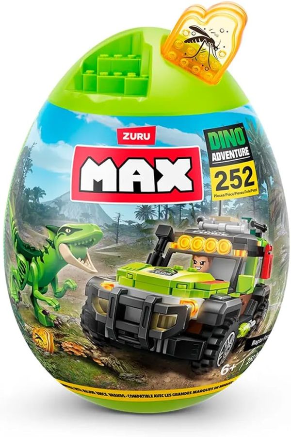 CAPSULA DINOSSAURO MAX-DINO ADVENTURE (252 PEÇAS) - CANDIDE
