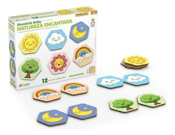 Jogo de Memória Baby Natureza Encantada - Junges 772