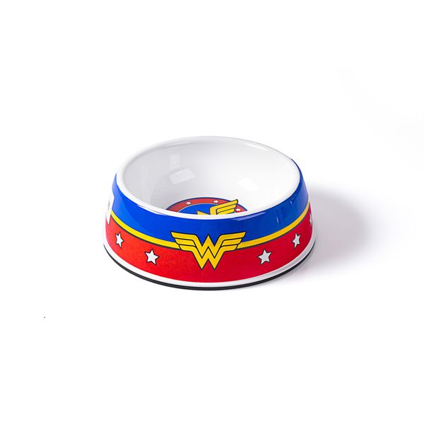 Comedouro - DC Comics - Tigela Melamina - Mulher Maravilha - Freefaro