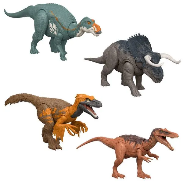 Figura de Ação - Jurassic World - Dinossauro Rebirth Rugido Selvagem - Modelos Sortidos - Mattel